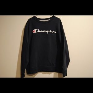Mens AUTHENTIC champion crewneck sweatshirt